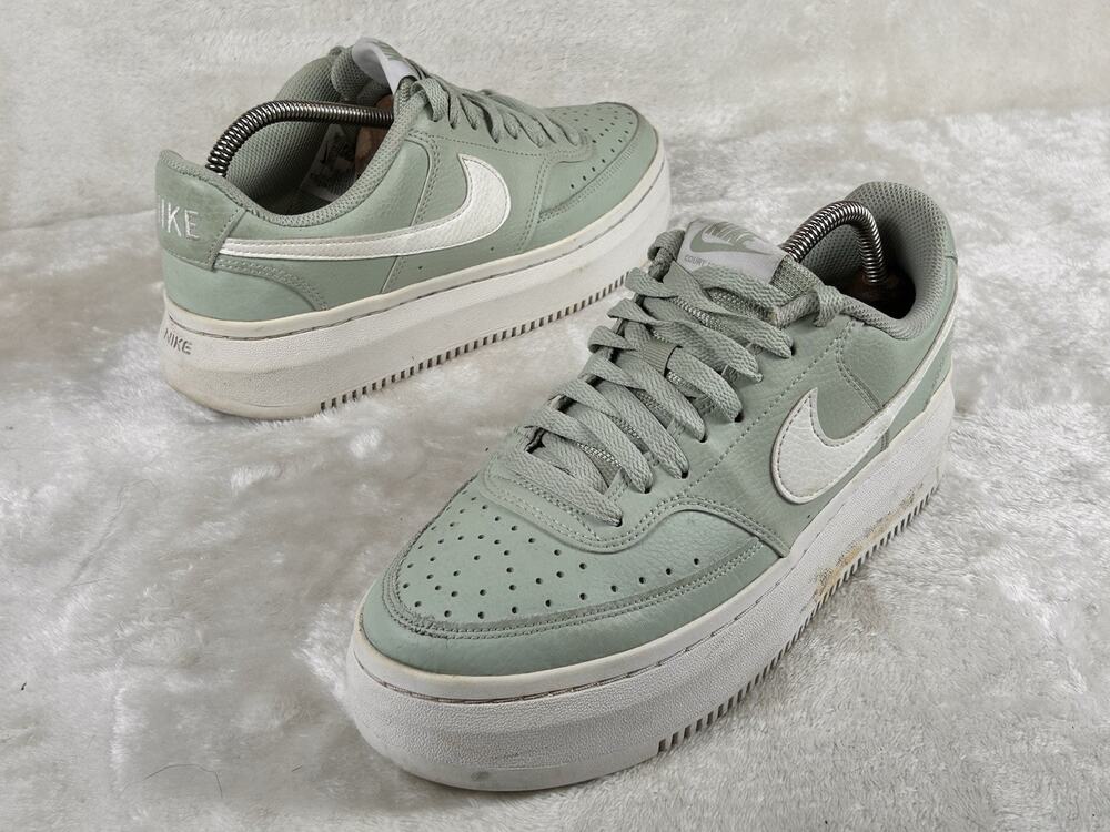 Nike Court Vision Alta Low Seafoam W - DM0113-003 Women’s Size 10 Very Clean